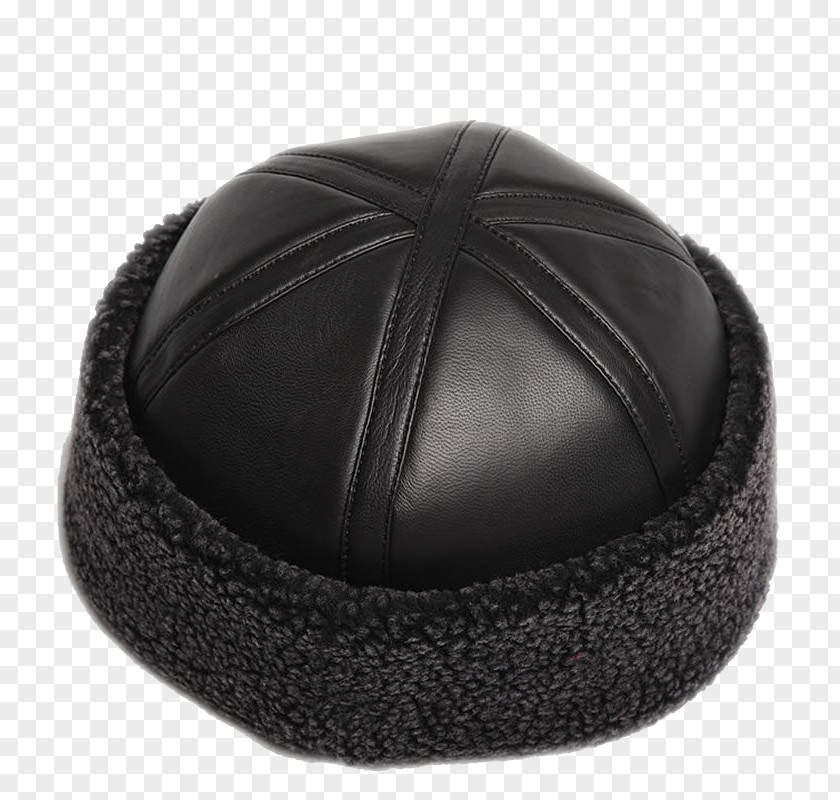 Black Hat Cap Winter PNG