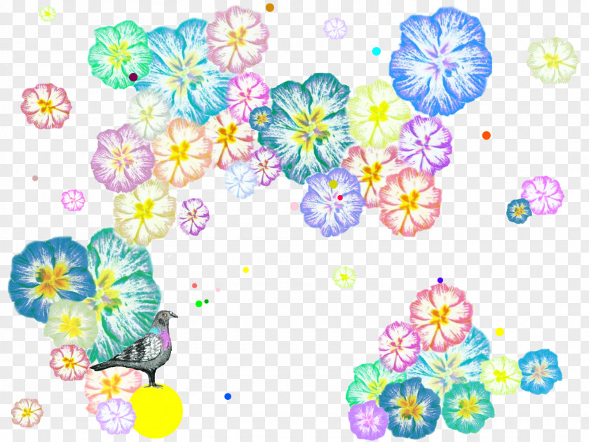 Design Floral Pattern PNG