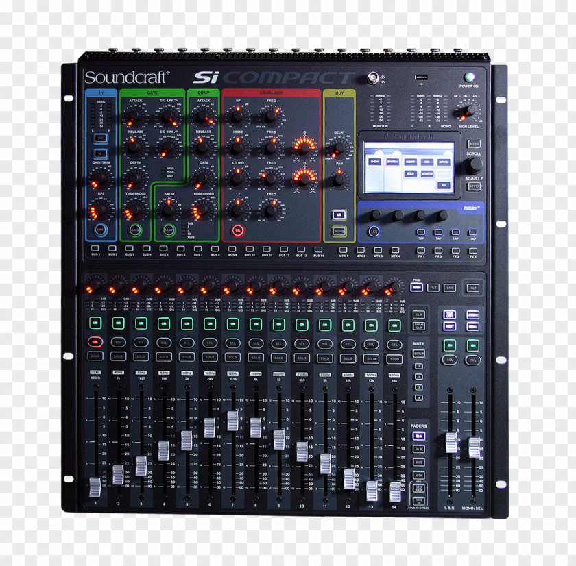 Expression Pack Material Microphone Audio Mixers Soundcraft Digital Mixing Console PNG