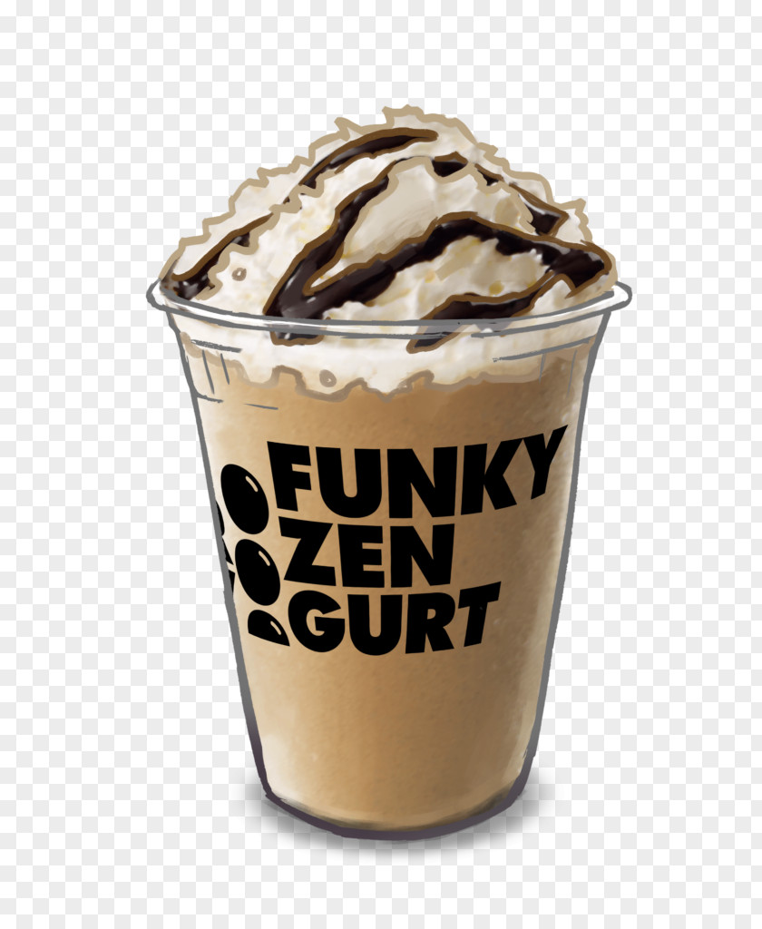 Frozen Yogurt Sundae Caffè Mocha Milkshake Frappé Coffee PNG