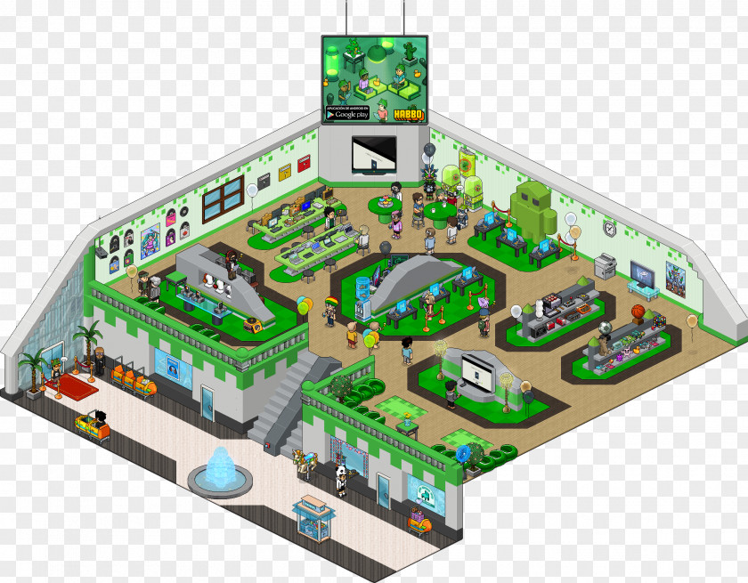 Hotel Reception Habbo Online Chat Sulake Virtual Community Game PNG