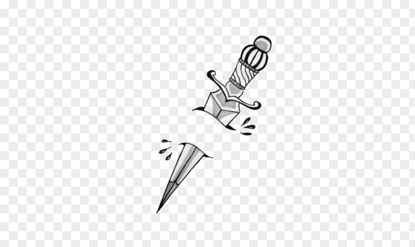 Knife Drawing Image Sketch Dagger PNG