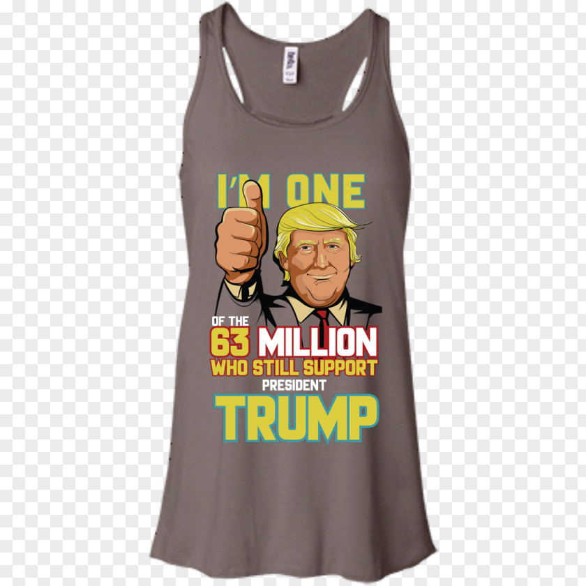 Trump Supporters T-shirt Sleeveless Shirt Gilets Product PNG