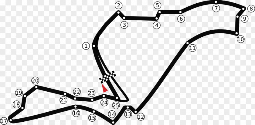 Valencia Street Circuit Race Track Auto Racing Formula 1 PNG
