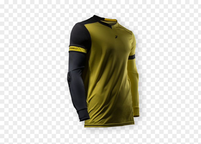 Yellow Ball Goalkeeper T-shirt Jersey Kit Sports PNG