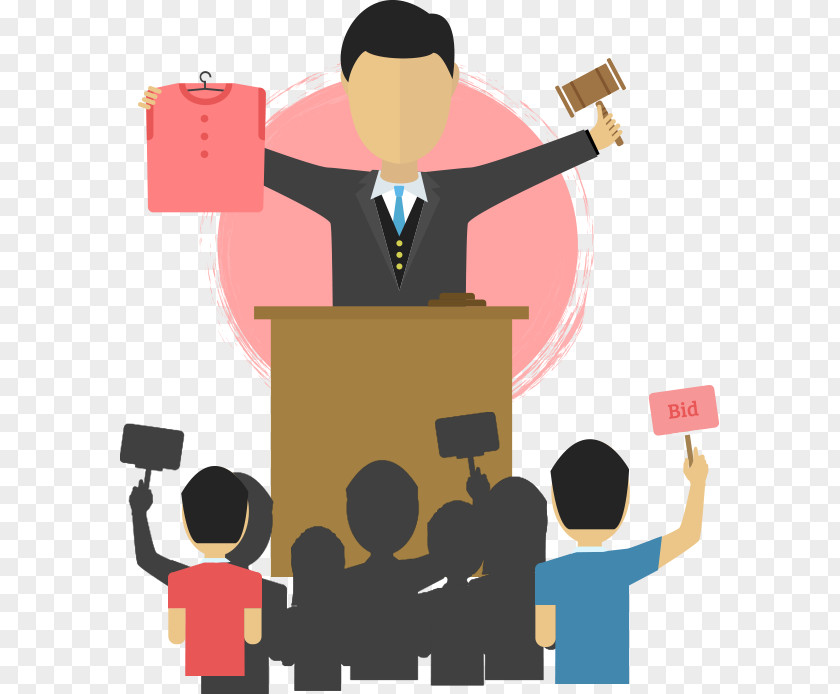 Auction Clip Art Bidding Illustration Graphics PNG