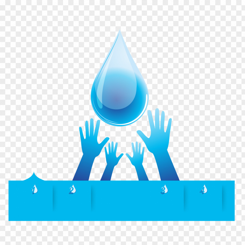 Brazatildeo Design Element Water Conservation Efficiency Vector Graphics Treatment PNG