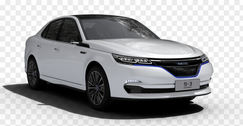 Saab Automobile 9-3 Electric Vehicle Car PNG