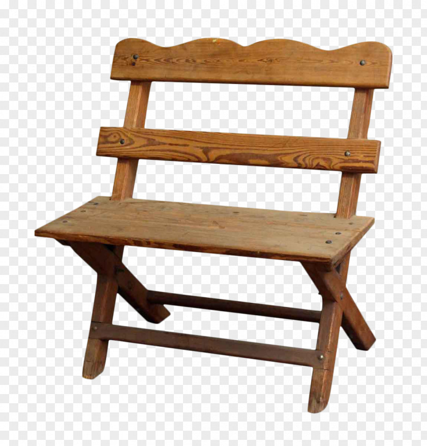 Wooden Bench Table Chair Garden Furniture Wood PNG