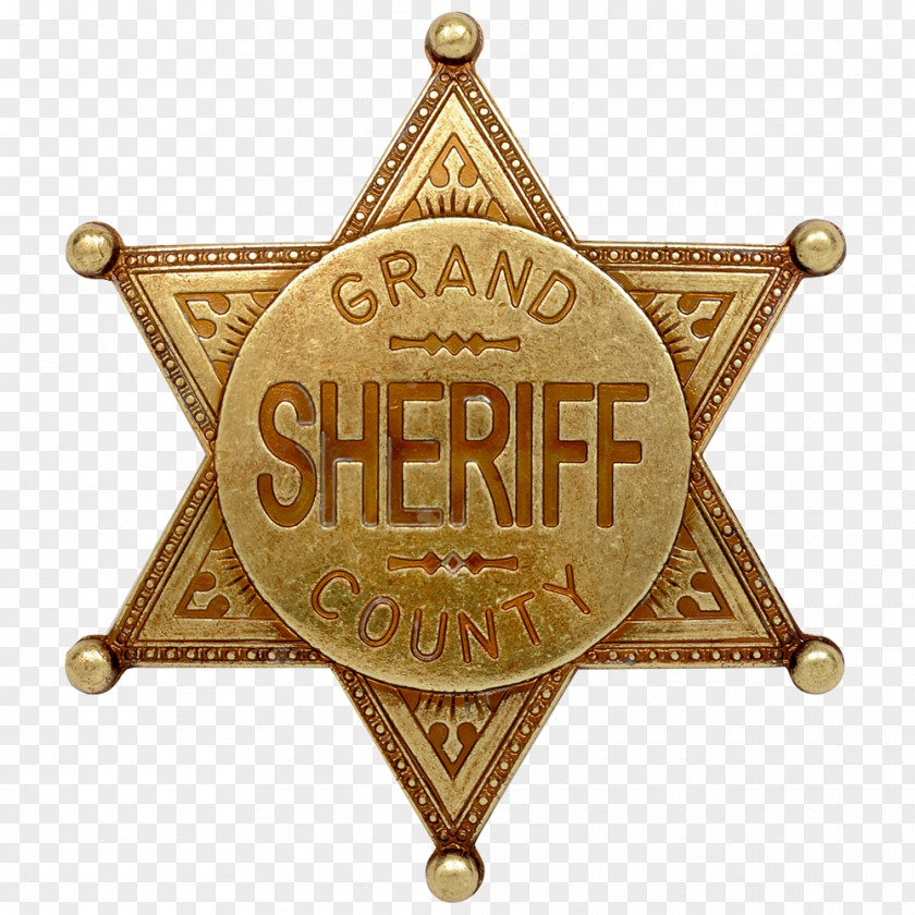 Badges United States American Frontier Badge Sheriff Police PNG
