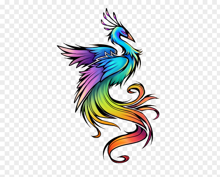 Designs Bird Phoenix Mythology Tattoo Clip Art PNG