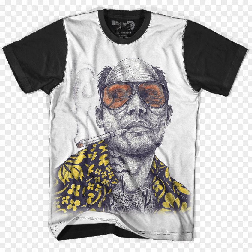 Fear Loathing T-shirt United States Of America Sleeve Clothing PNG