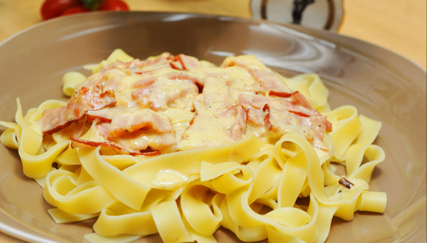 Pasta Carbonara Italian Cuisine Cream Ravioli PNG