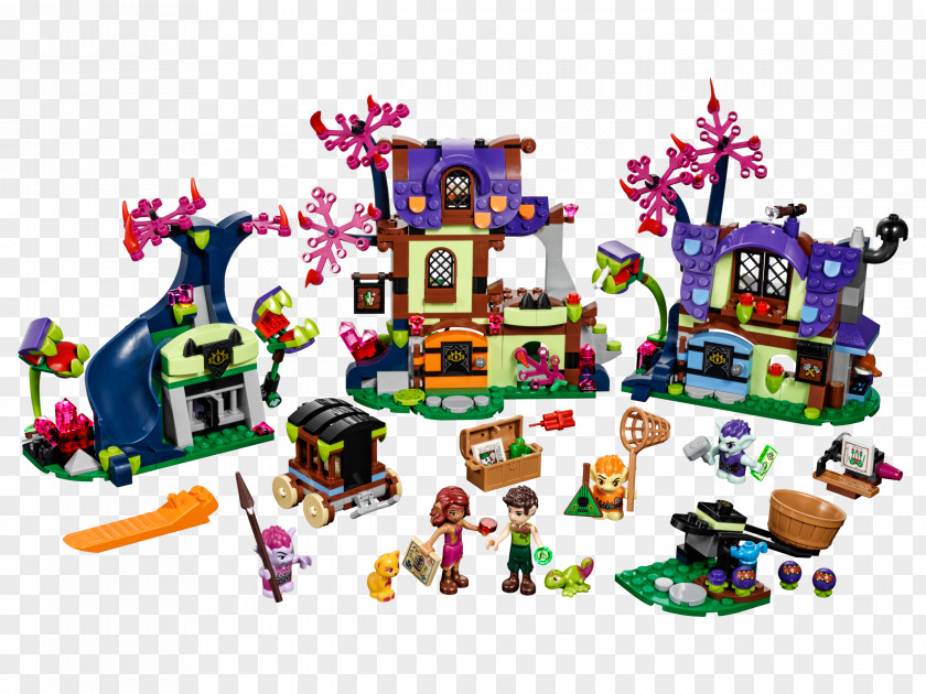 Toy LEGO 41185 Elves Magic Rescue From The Goblin Village Lego 41188 Breakout King's Fortress PNG