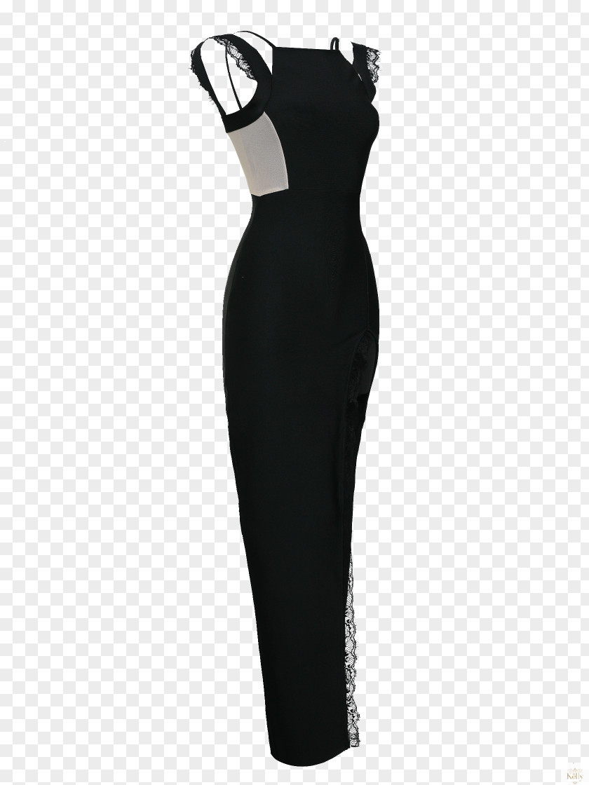 Grace Kelly Little Black Dress Shoulder Gown M PNG