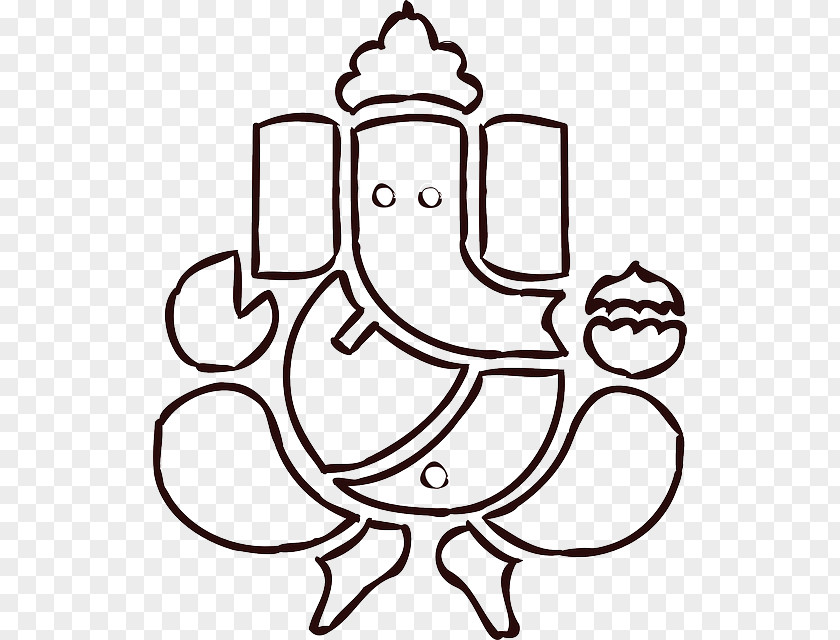 Indian Elephant Ganesha Ganesh Chaturthi Hinduism Clip Art PNG