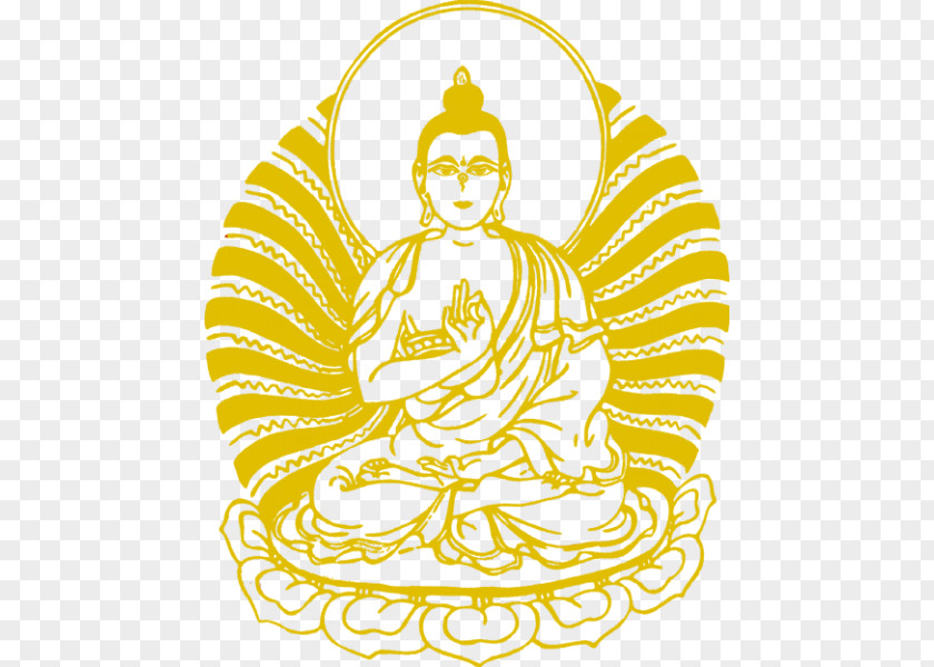 Meditation Yellow India Buddhist PNG