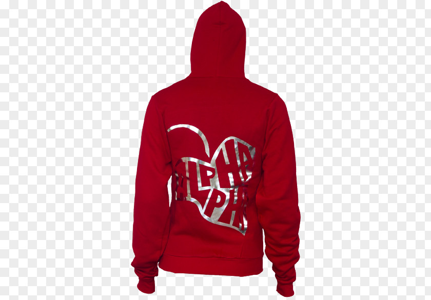 Red Hoodie Neck Font PNG