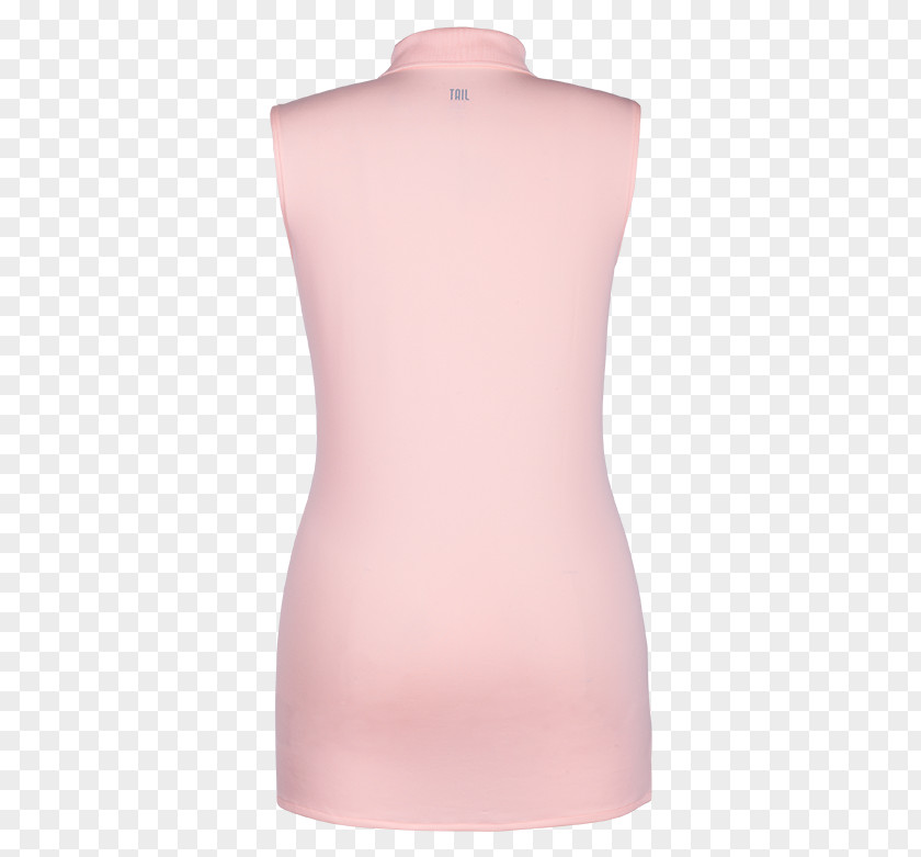 Sleeveless Sleeve Shoulder Pink M RTV PNG