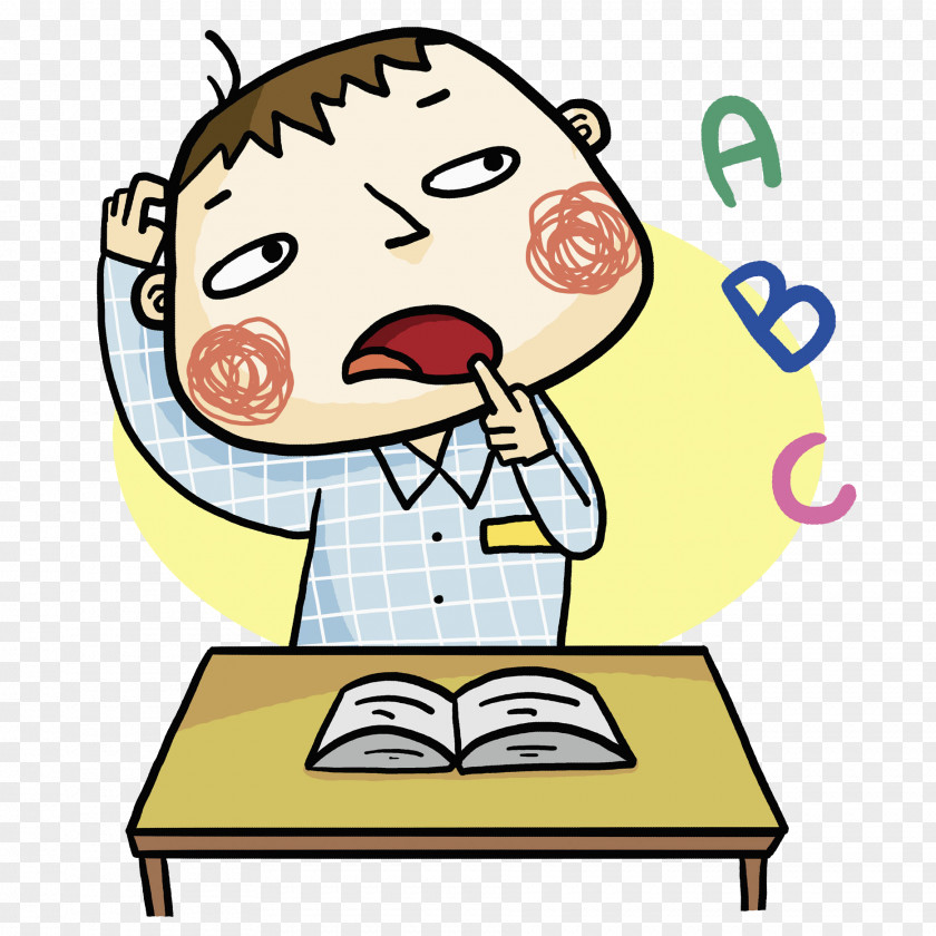 Thinking Boy Thought Clip Art PNG