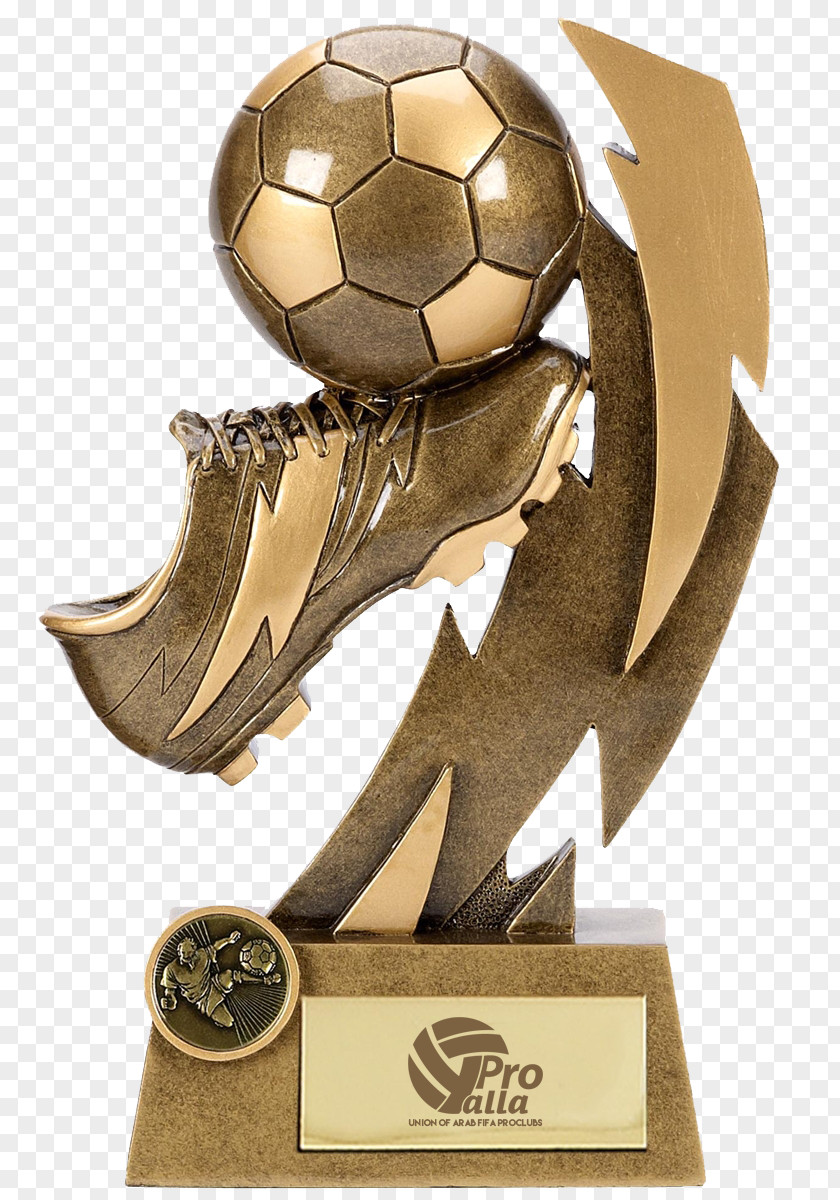 Trophy Award Football Commemorative Plaque Medal PNG