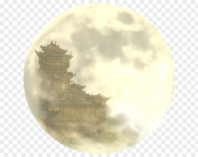 Creative Hazy Moon Mid-Autumn Festival Mooncake Tsukimi Month 8u670815u65e5 PNG