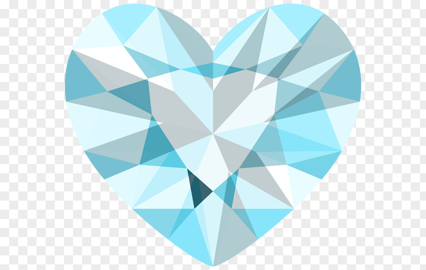 Glass Heart Digital Scrapbooking Clip Art PNG