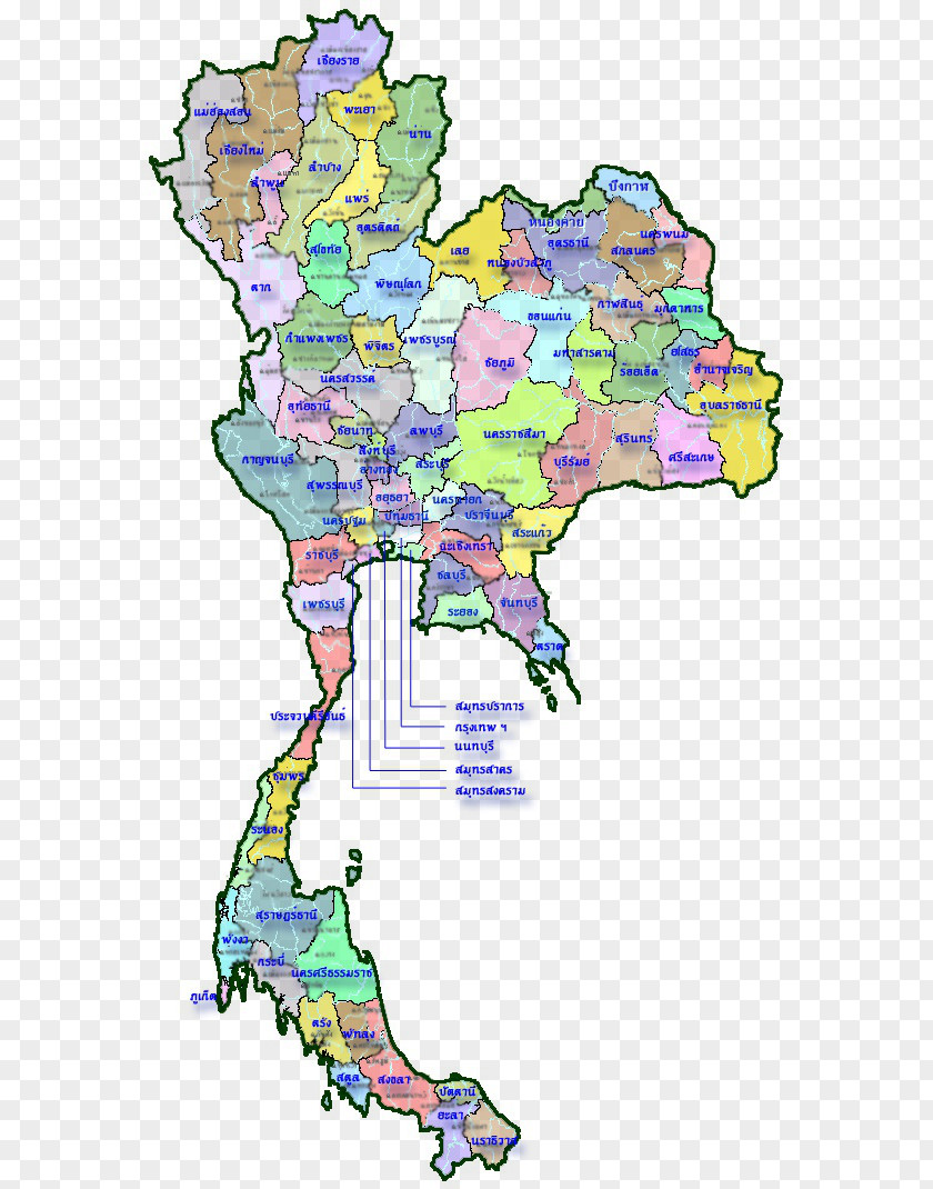 ็HR Saraburi Province Sing Buri Central Thailand Provinces Of Map PNG