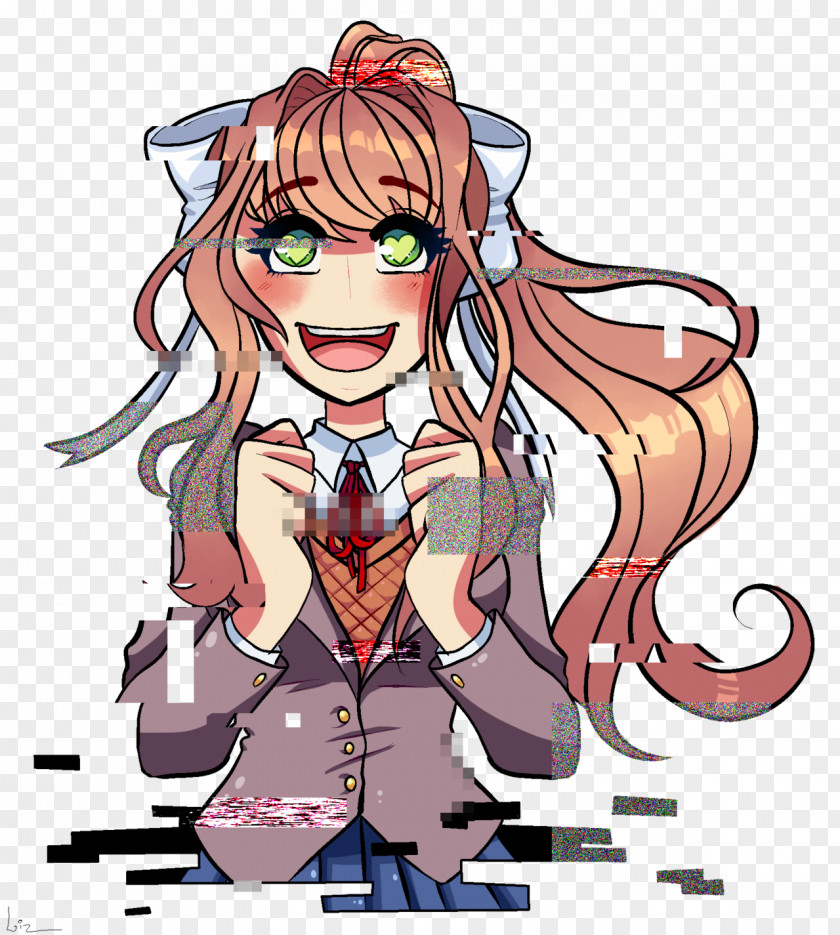 Kid Doodle Doki Literature Club! Yandere Drawing Fiction PNG