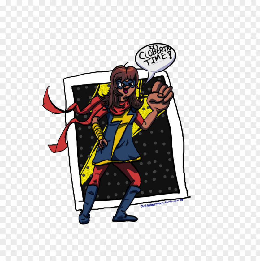 Ms Marvel Cartoon Fiction PNG