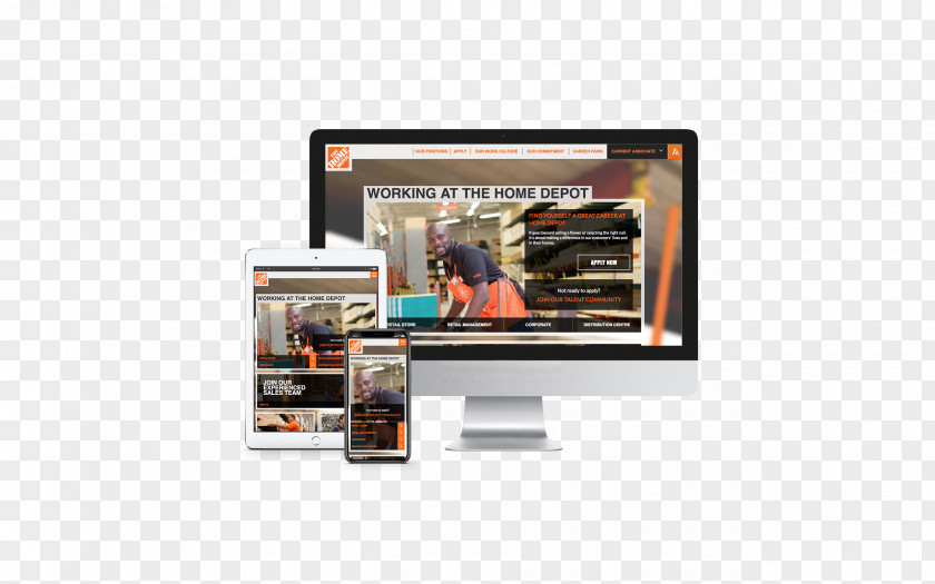 The Home Depot Responsive Web Design Display Advertising Company PNG