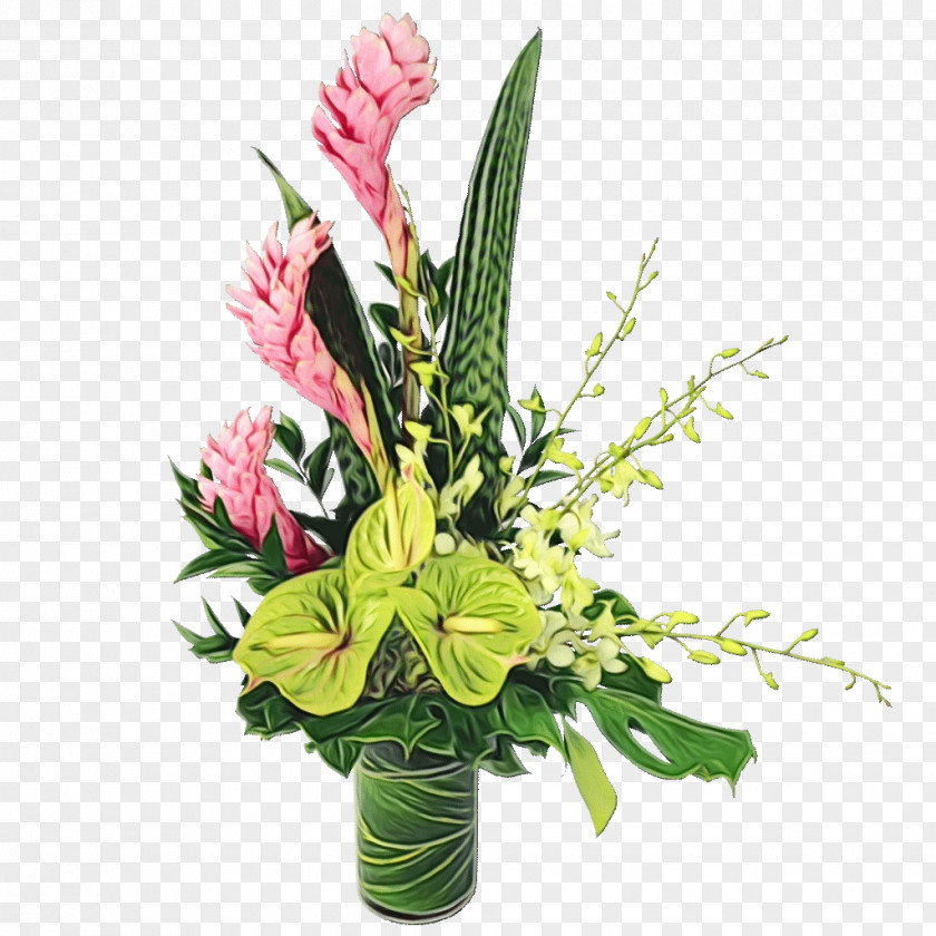 Anthurium Flowerpot Floral Design PNG