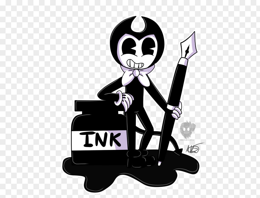 Bendy And The Ink Machine Drawing TheMeatly Games Bacon Soup Fan Art PNG