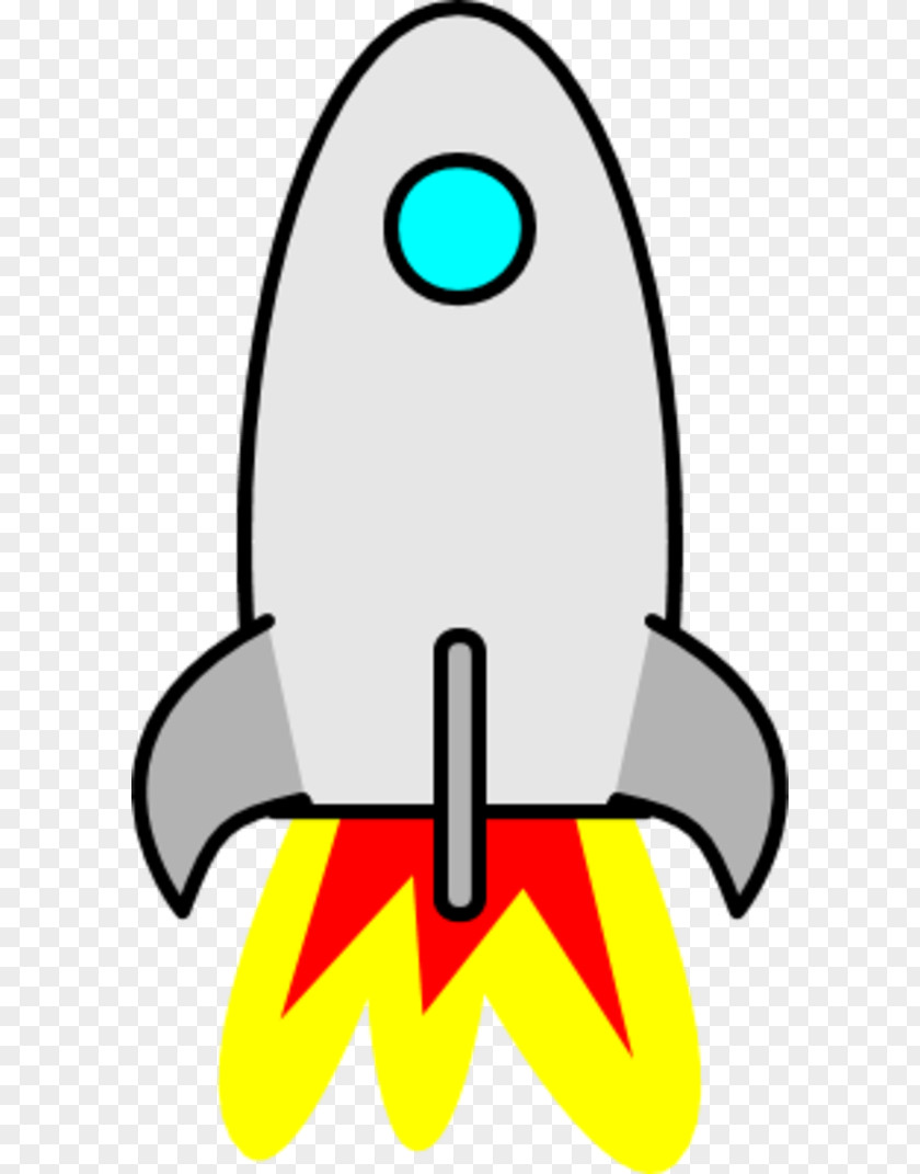 Cartoon Rocket Launch Spacecraft Ship Clip Art PNG