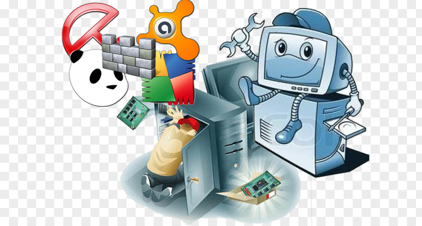 On Computer Technical Support Laptop Software Repair Technician PNG