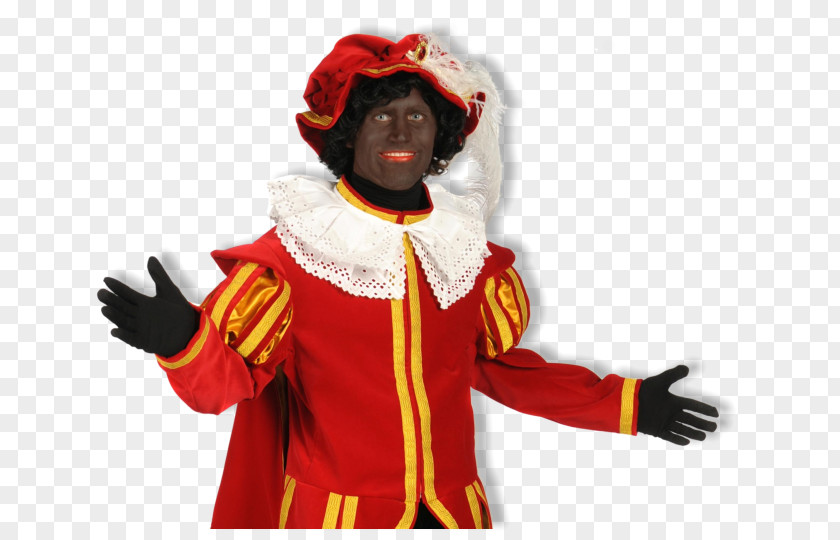 Piet Doedens Zwarte Sinterklaas Strooigoed Costume Character PNG