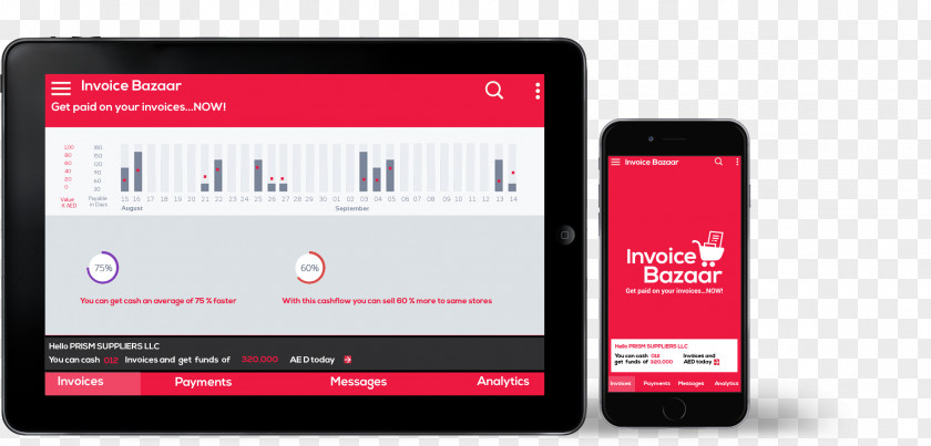 Smartphone Payment Reverse Factoring Invoice ENett International PNG