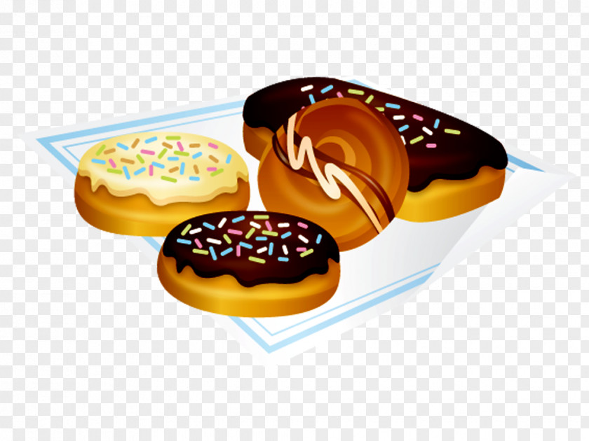 Breakfast Petit Four Donuts Dessert Pancake PNG