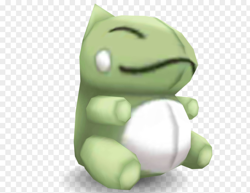 Frog Green Material PNG