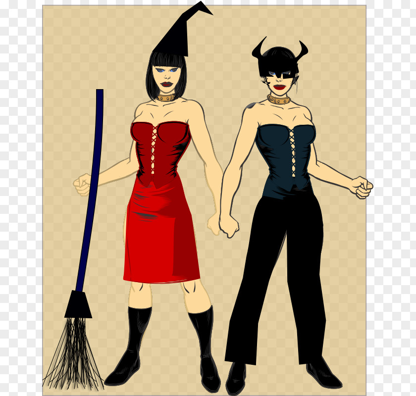 Halloween Clipart Witchcraft Coloring Book Clip Art PNG