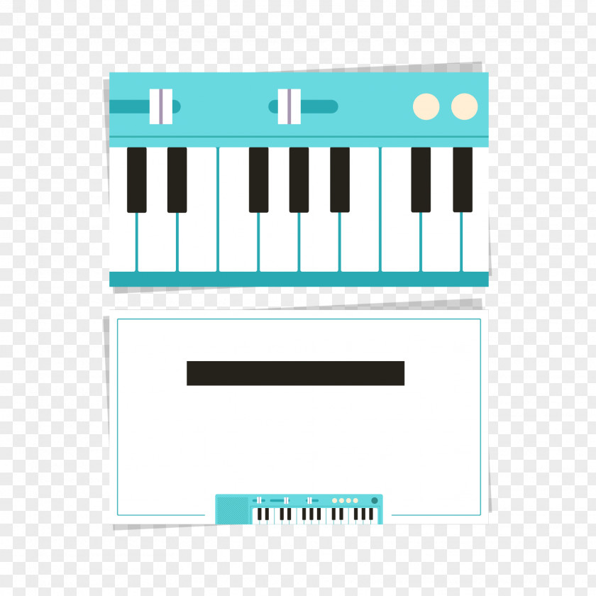Piano Stationery Business Cards Musical Keyboard PNG