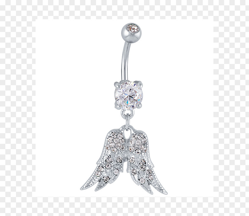 Silver Earring Charms & Pendants Body Jewellery PNG