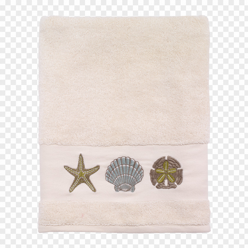 White Bath Towel Textile PNG