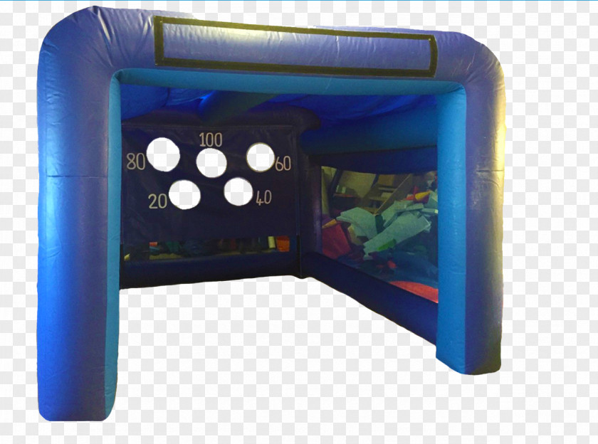 Football Game Party Video Consoles Display Device Cobalt Blue Inflatable PNG