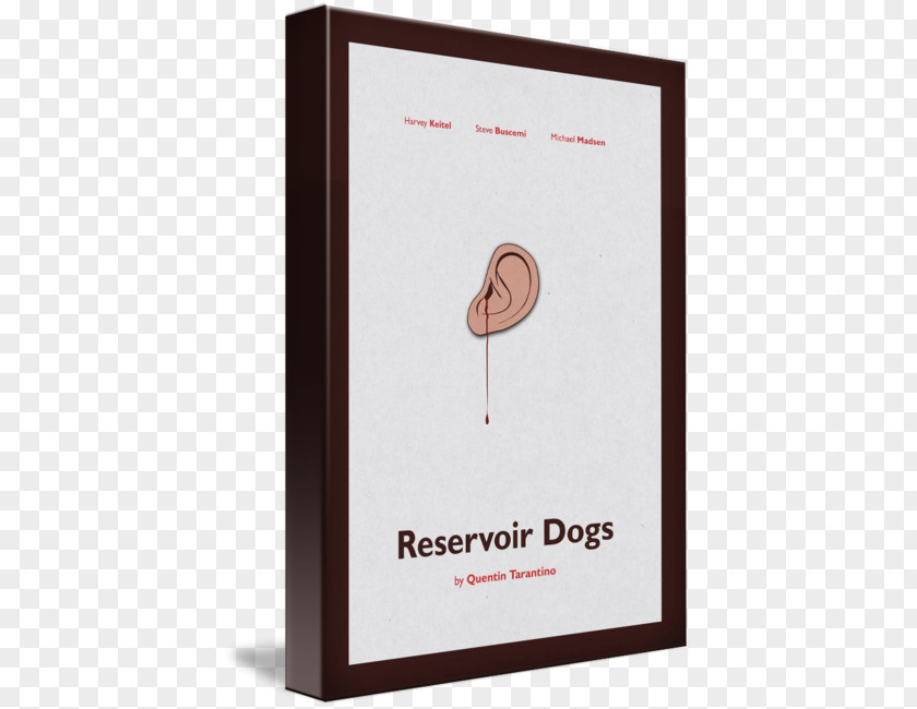 Reservoir Dogs Gallery Wrap Canvas Font PNG