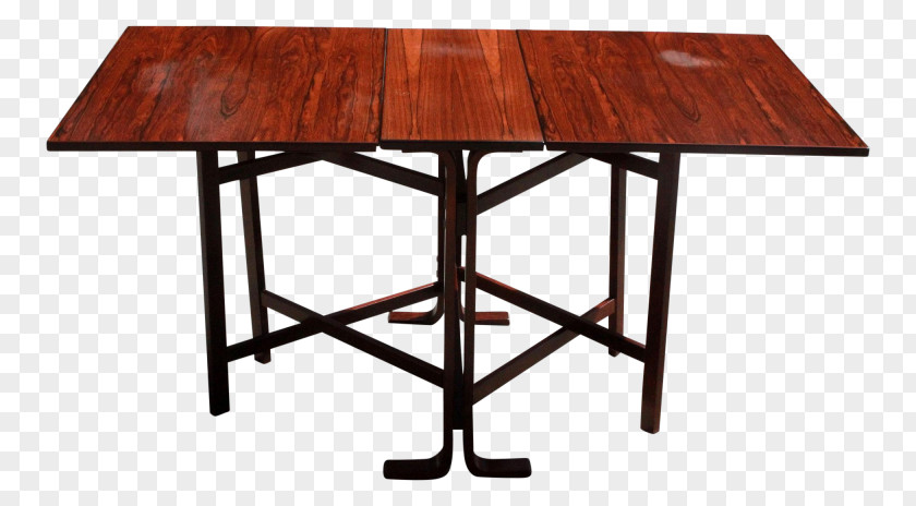 Table Gateleg Danish Modern Furniture Drop-leaf PNG