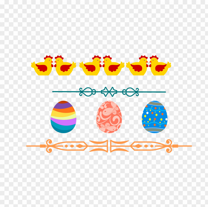 Easter Decorations Egg Vecteur PNG
