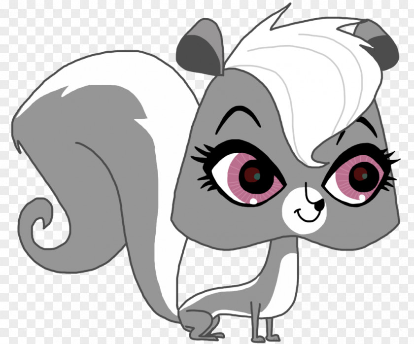 Skunk Drawing Sketch PNG