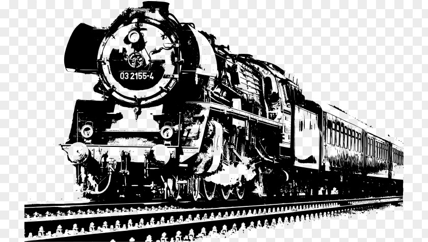 Train Rail Transport Steam Locomotive Diesel PNG