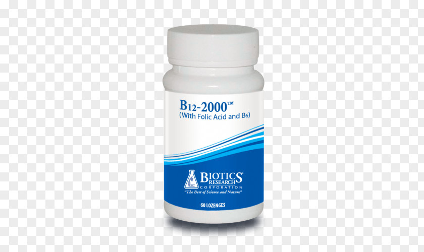Biotics Research Corporation Dietary Supplement Vitamin B-6 Nutrition PNG